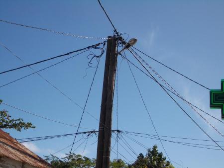 Distribution EDF et TELECOM Aux Saintes